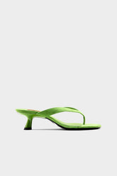 Suede Beep Thong | Simon Miller Matcha