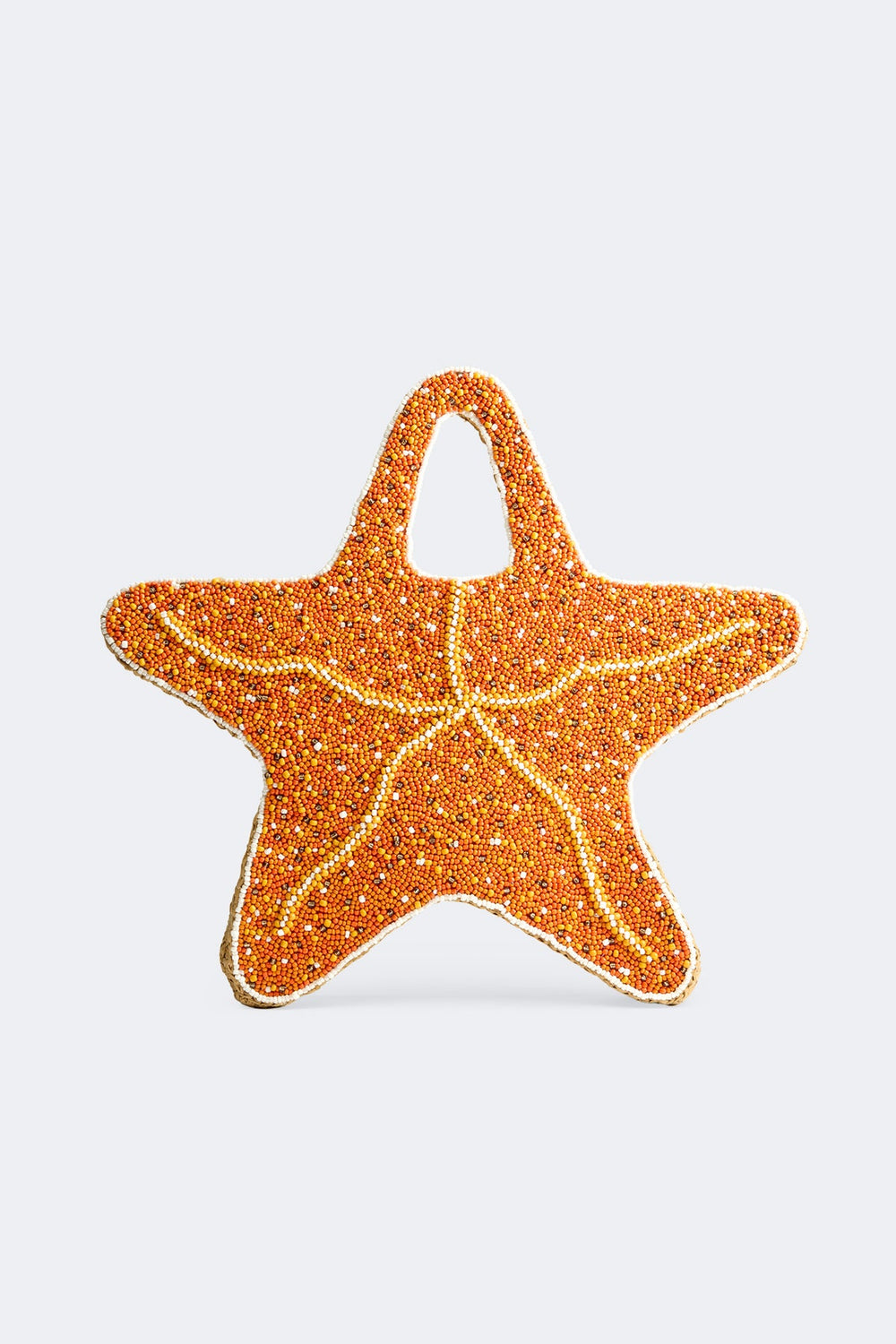 Beaded Starfish Bag | Simon Miller Orange/Natural