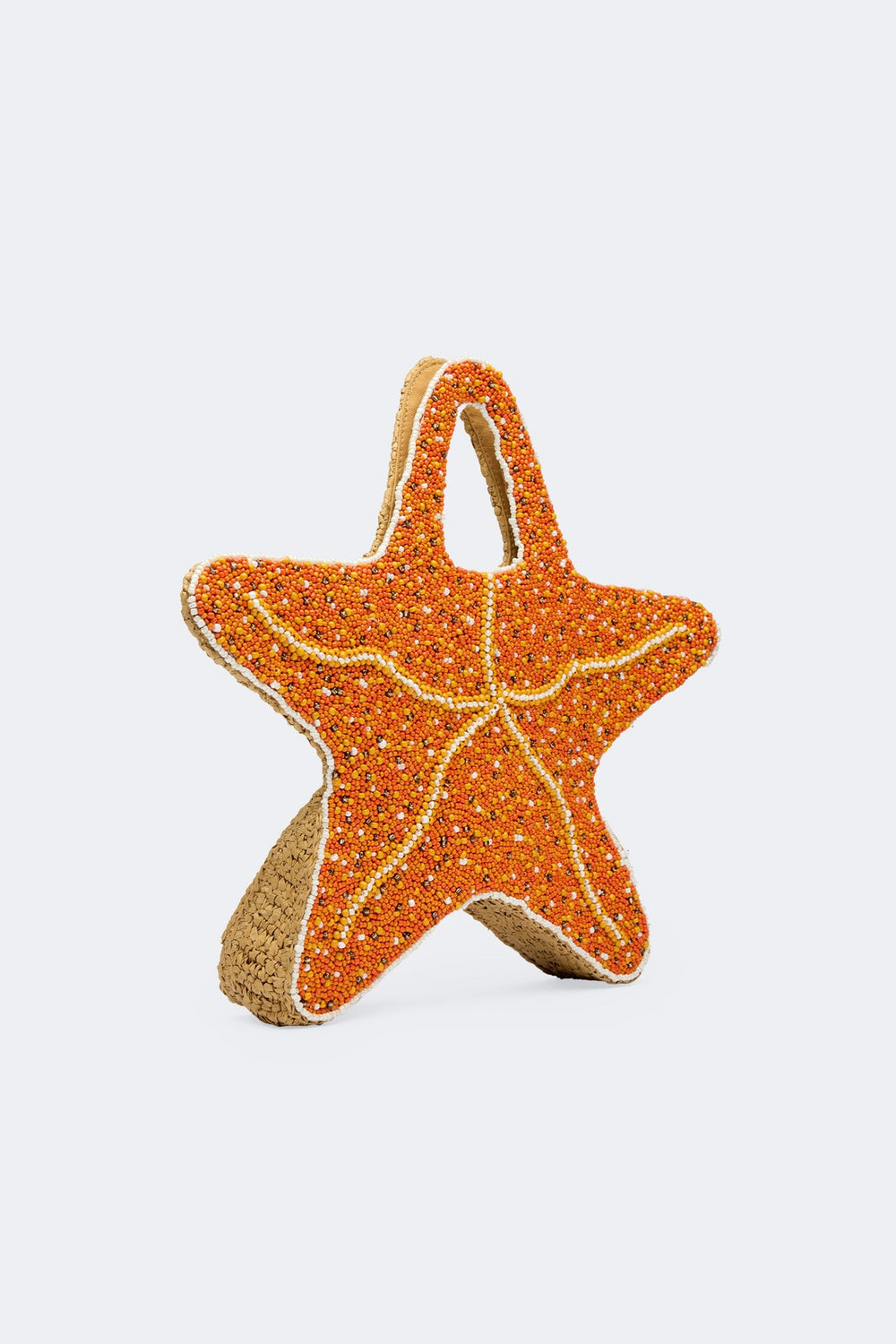 Beaded Starfish Bag | Simon Miller Orange/Natural