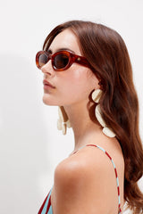 SM X DELARGE MIRAGE SUNGLASSES | Simon Miller HAVANA