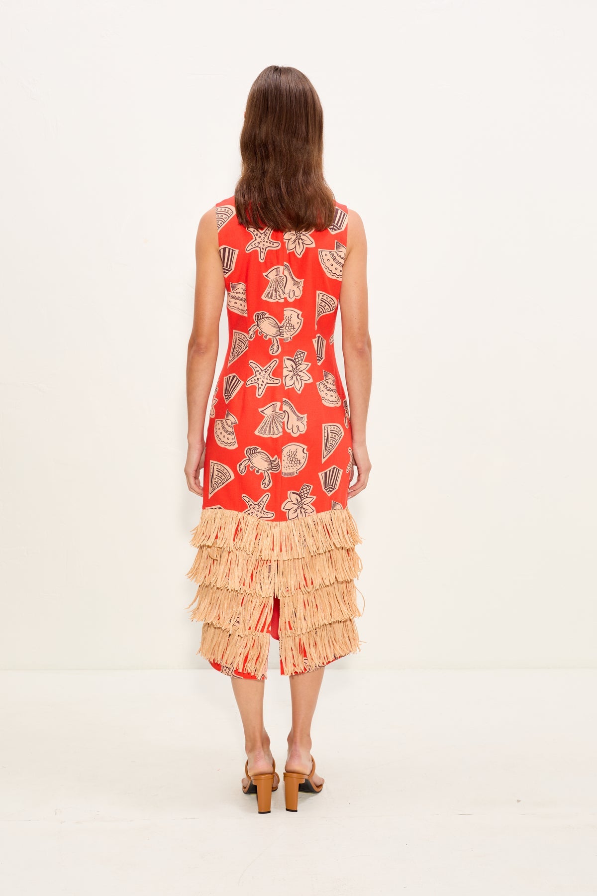 Jooni Linen Dress | Simon Miller Playful Sea Print