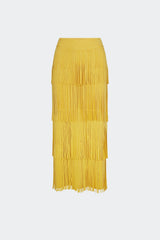 Za Za Knit Fringe Skirt | Simon Miller BUTTER
