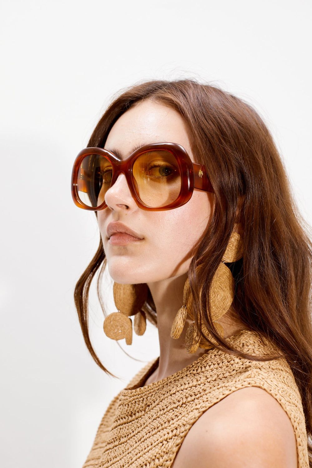 SM X DELARGE FARO SUNGLASSES | Simon Miller HAVANA