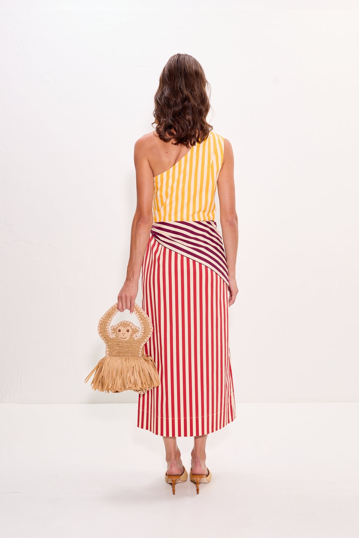 Belem Poplin Midi Dress | Simon Miller Red Stripe Combo