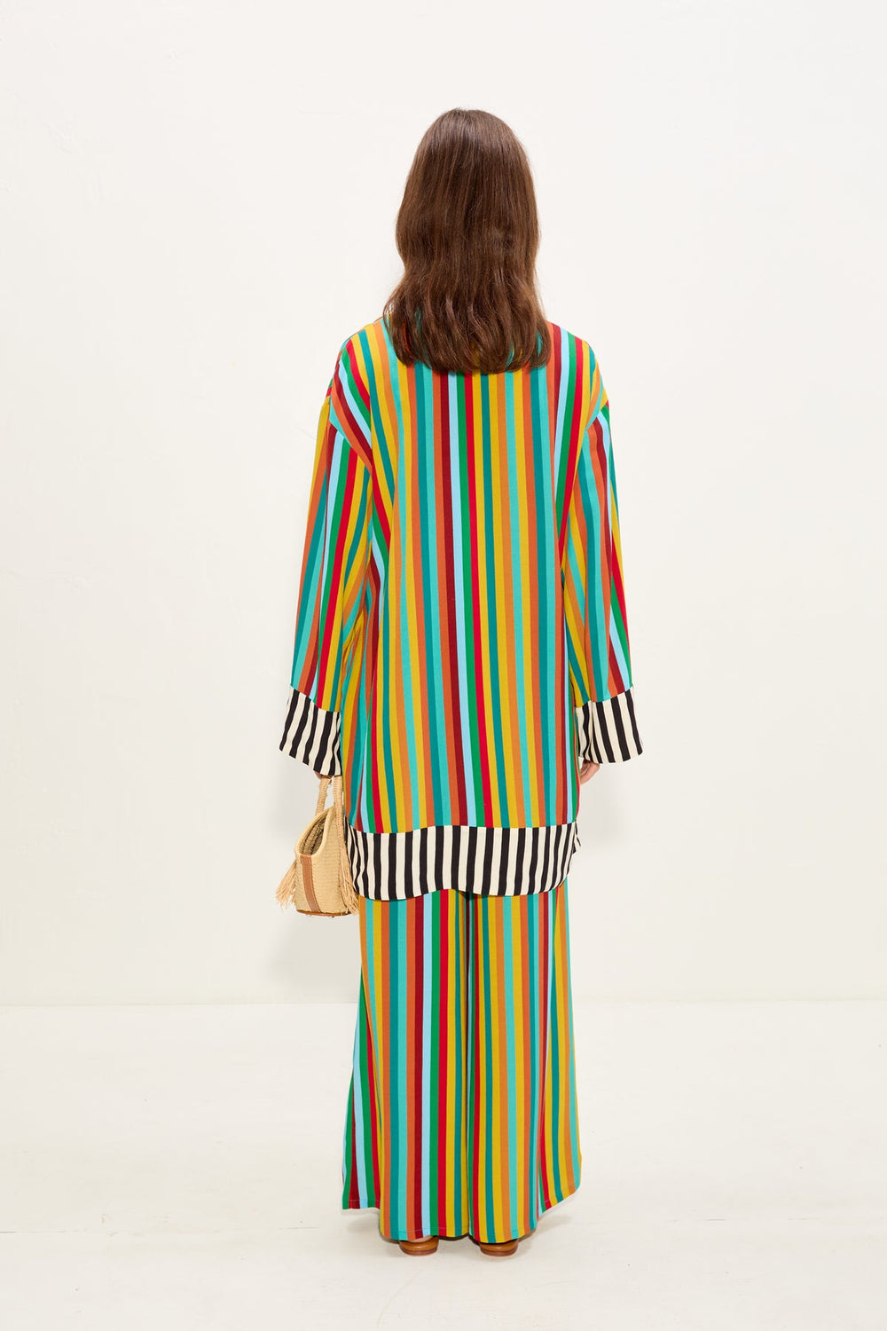 Diaz Mini Dress | Simon Miller Vibrant Multi Stripe