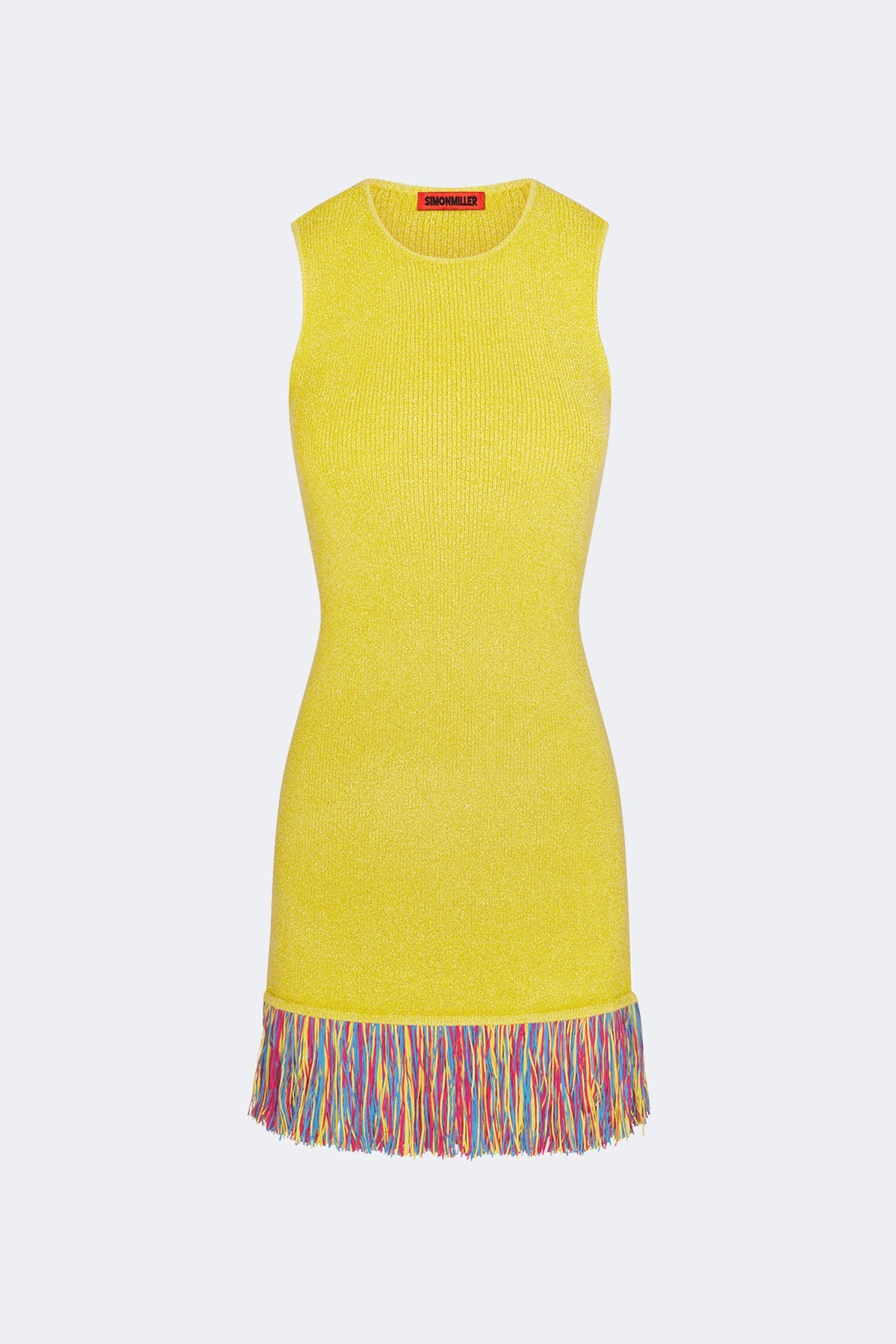 Etta Knit Dress | Simon Miller Chartreuse