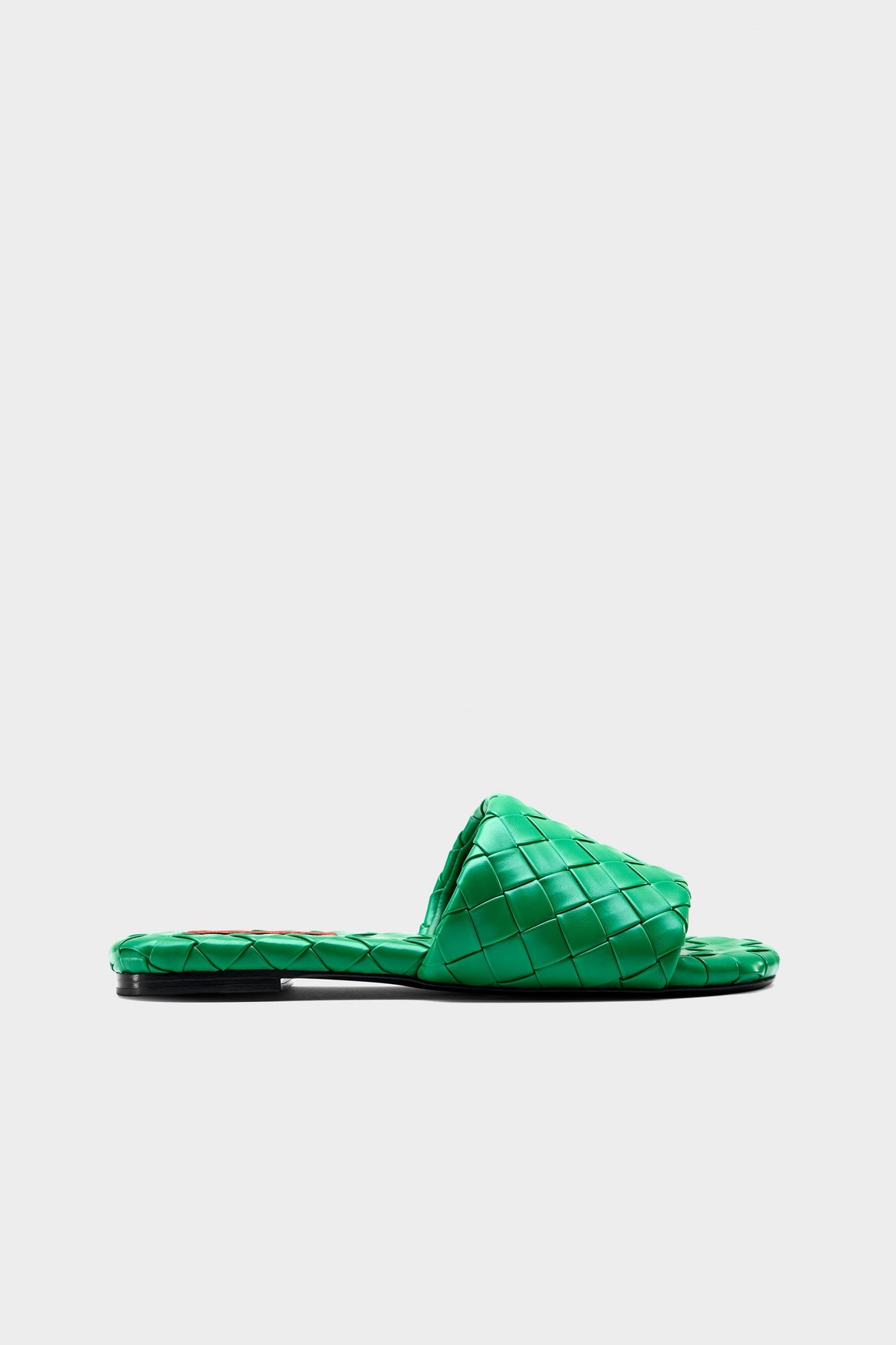 Woven Salerno Sandal | Simon Miller Gummy Green