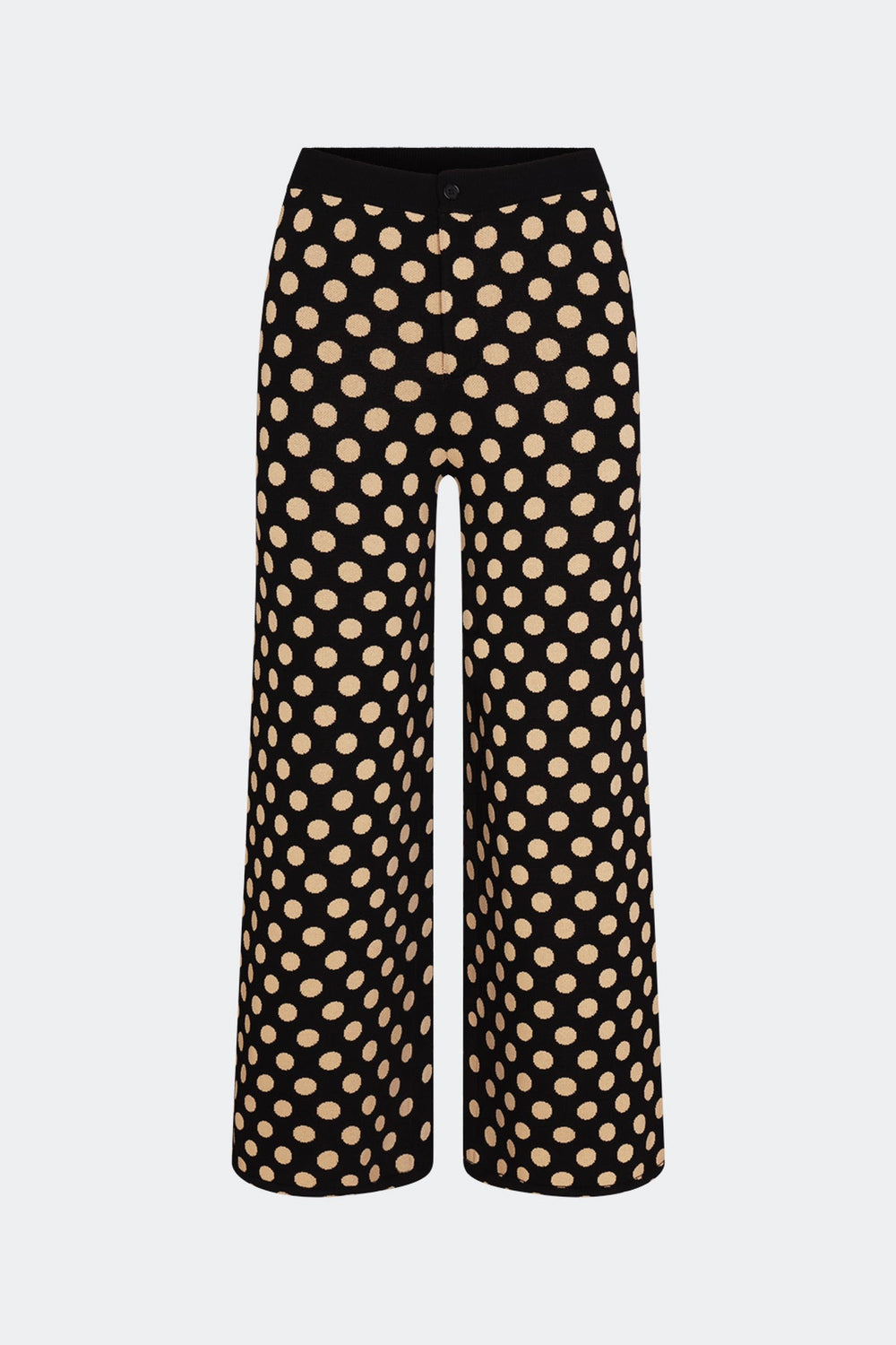 Jabber Knit Pant | Simon Miller Black/Tan Polka Dot