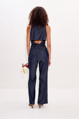 Pia Chambray Pant | Simon Miller Indigo