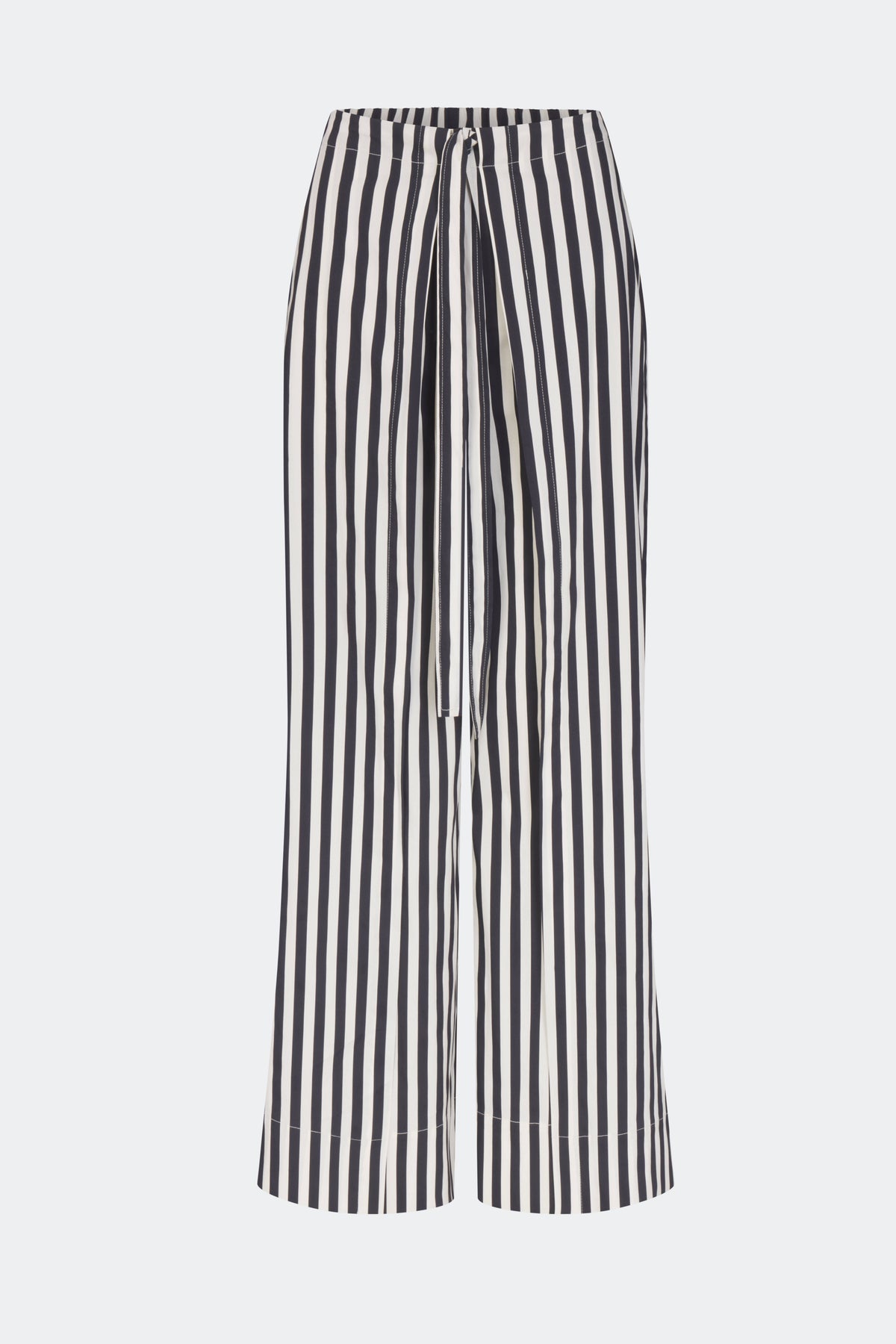 Lima Poplin Pant | Simon Miller Black/White Stripe