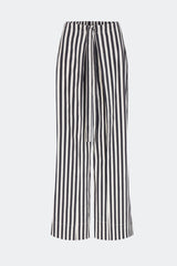 Lima Poplin Pant | Simon Miller Black/White Stripe