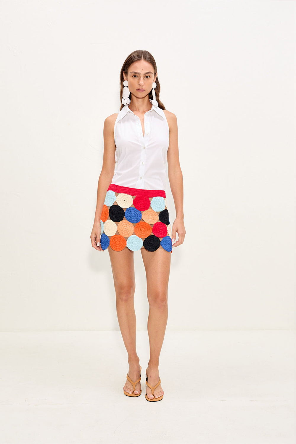 Beep Beep Mini Skirt | Simon Miller Confetti