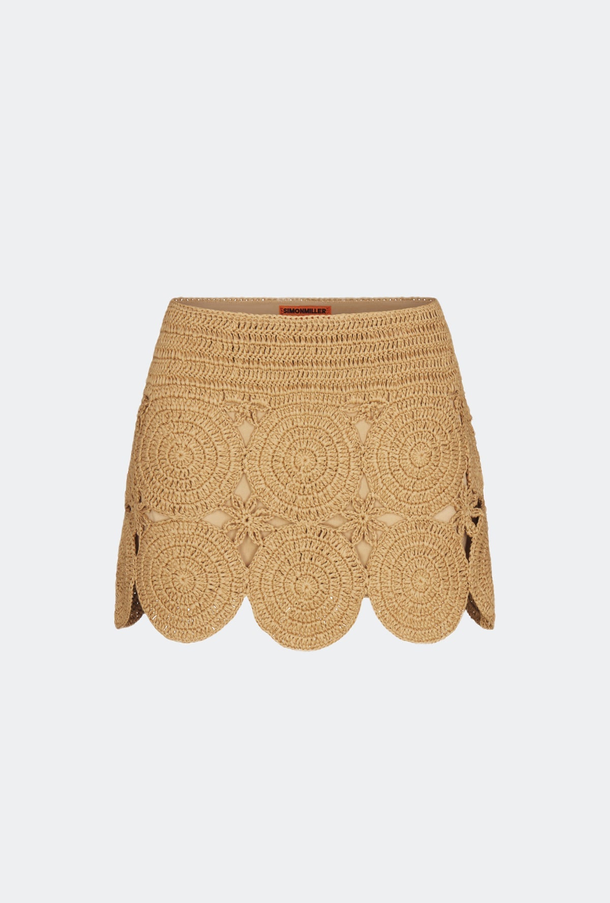 Beep Beep Mini Skirt | Simon Miller NATURAL