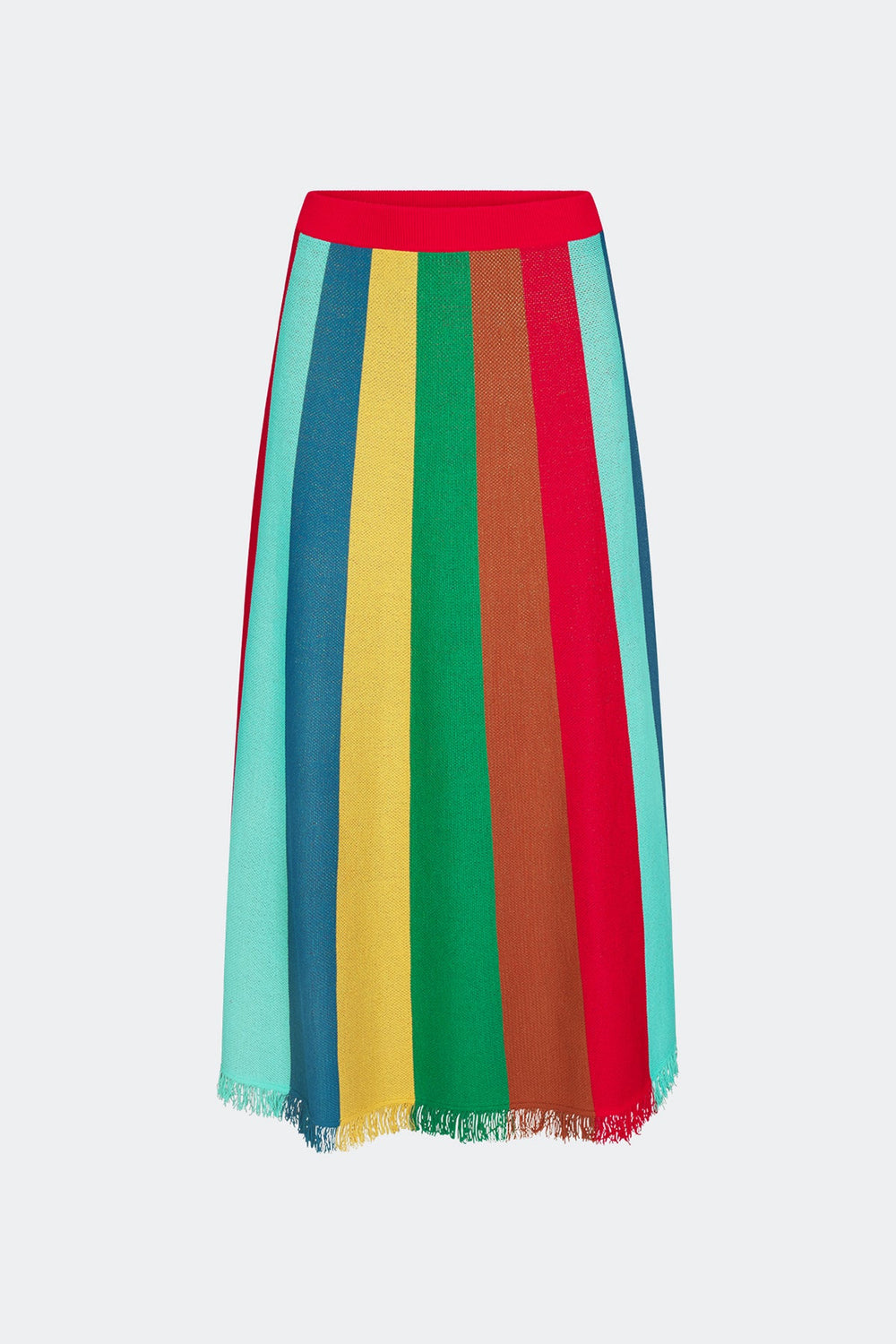 Alita Knit Skirt | Simon Miller Vibrant Multi Stripe