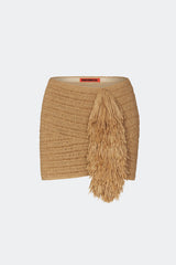 Pom Pom Mini Skirt | Simon Miller Natural