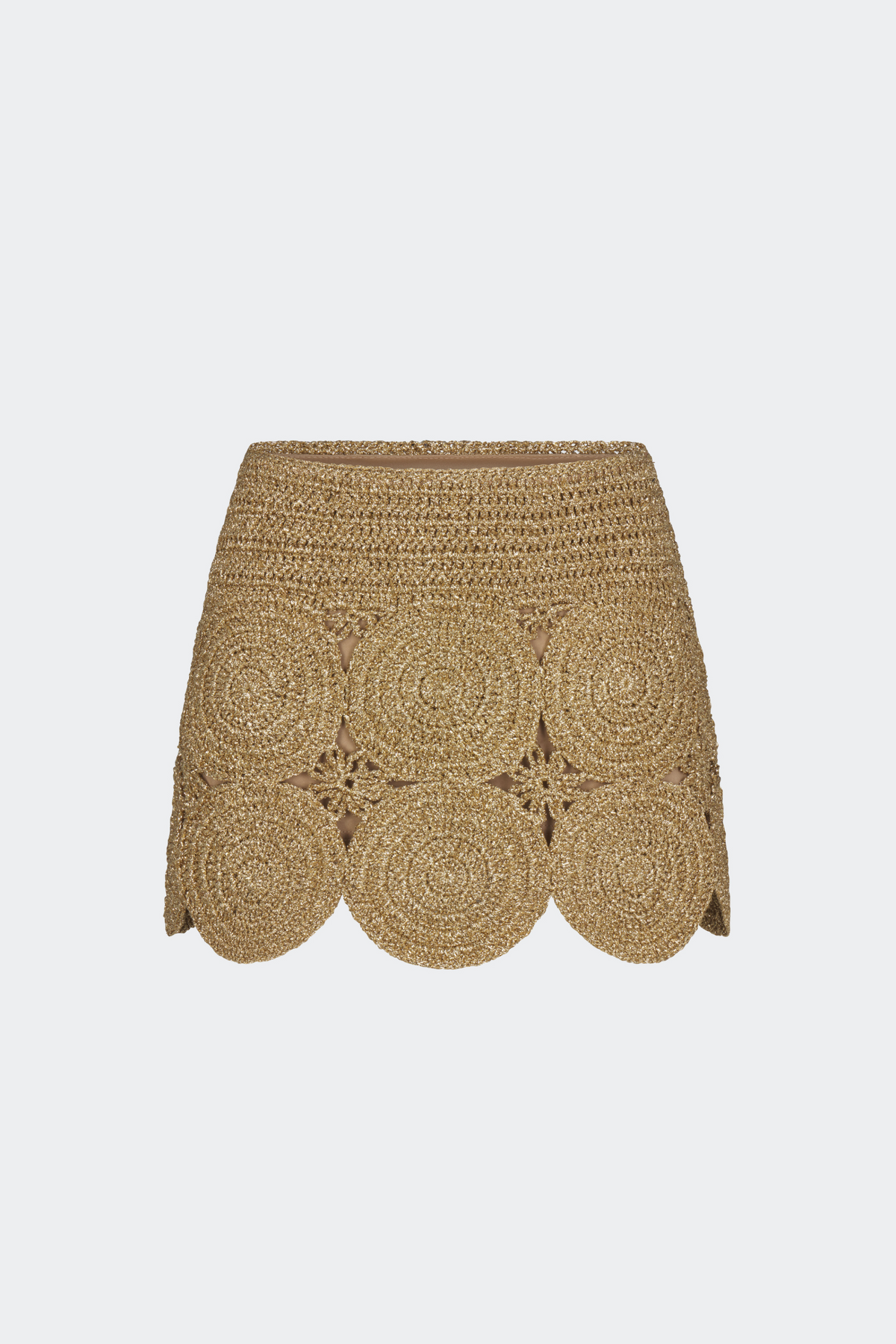 Beep Beep Mini Skirt | Simon Miller STAR GOLD