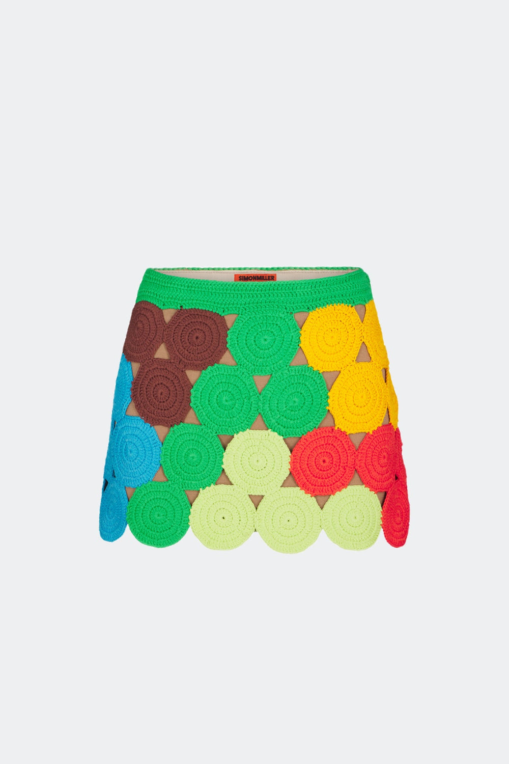 Beep Beep Mini Skirt | Simon Miller ISLAND MULTI