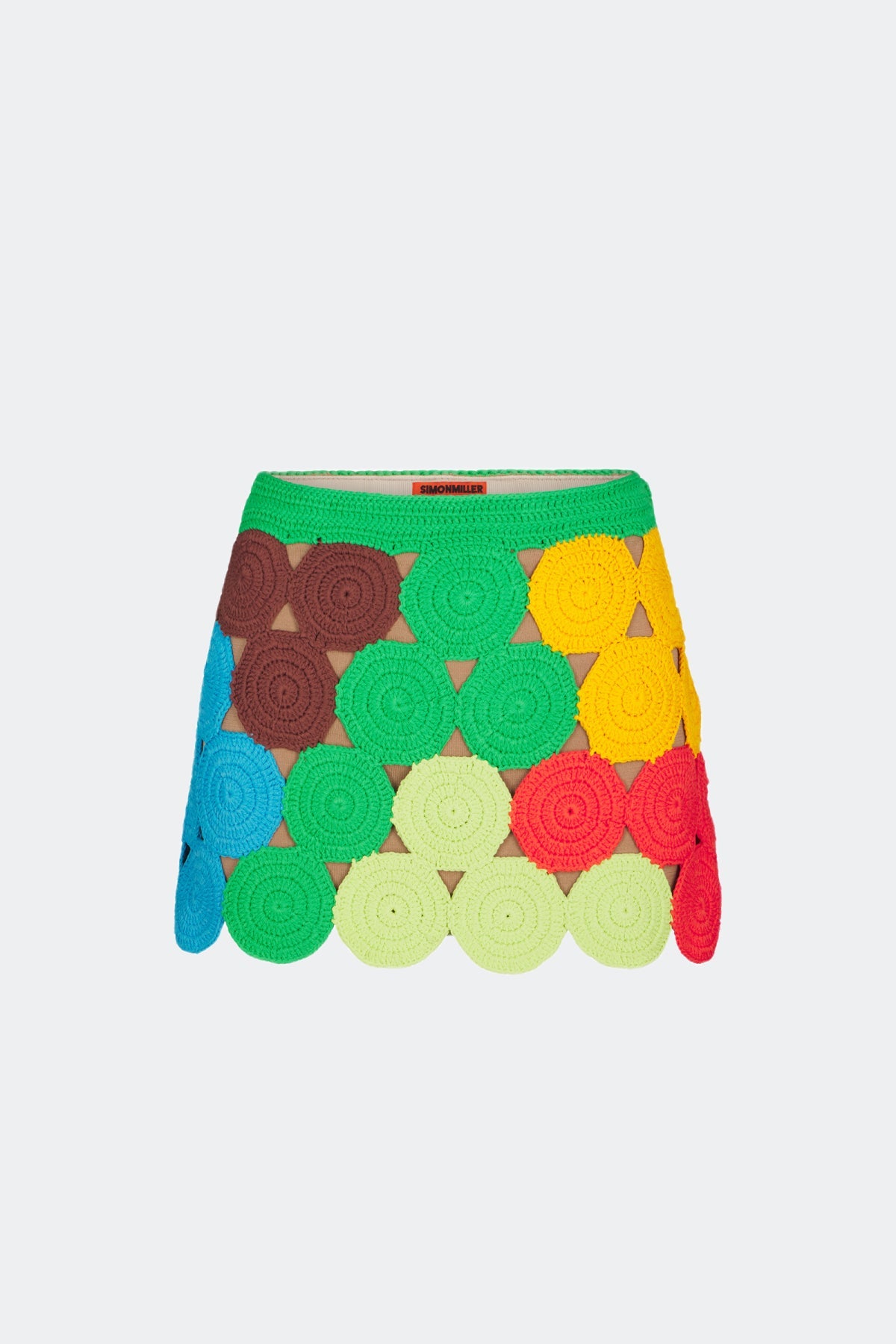 Beep Beep Mini Skirt | Simon Miller ISLAND MULTI