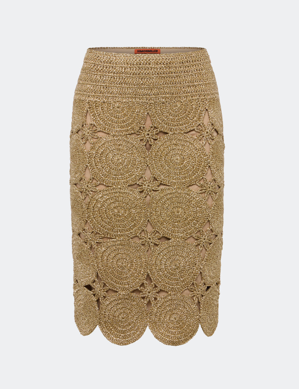 Beep Beep Midi Skirt | Simon Miller Star Gold