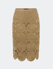 Beep Beep Midi Skirt | Simon Miller Star Gold