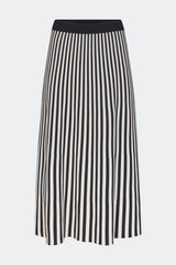 Clancy Knit Maxi Skirt | Simon Miller Black/White Stripe