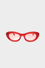 SM X DELARGE MIRAGE SUNGLASSES | Simon Miller MILKY RED