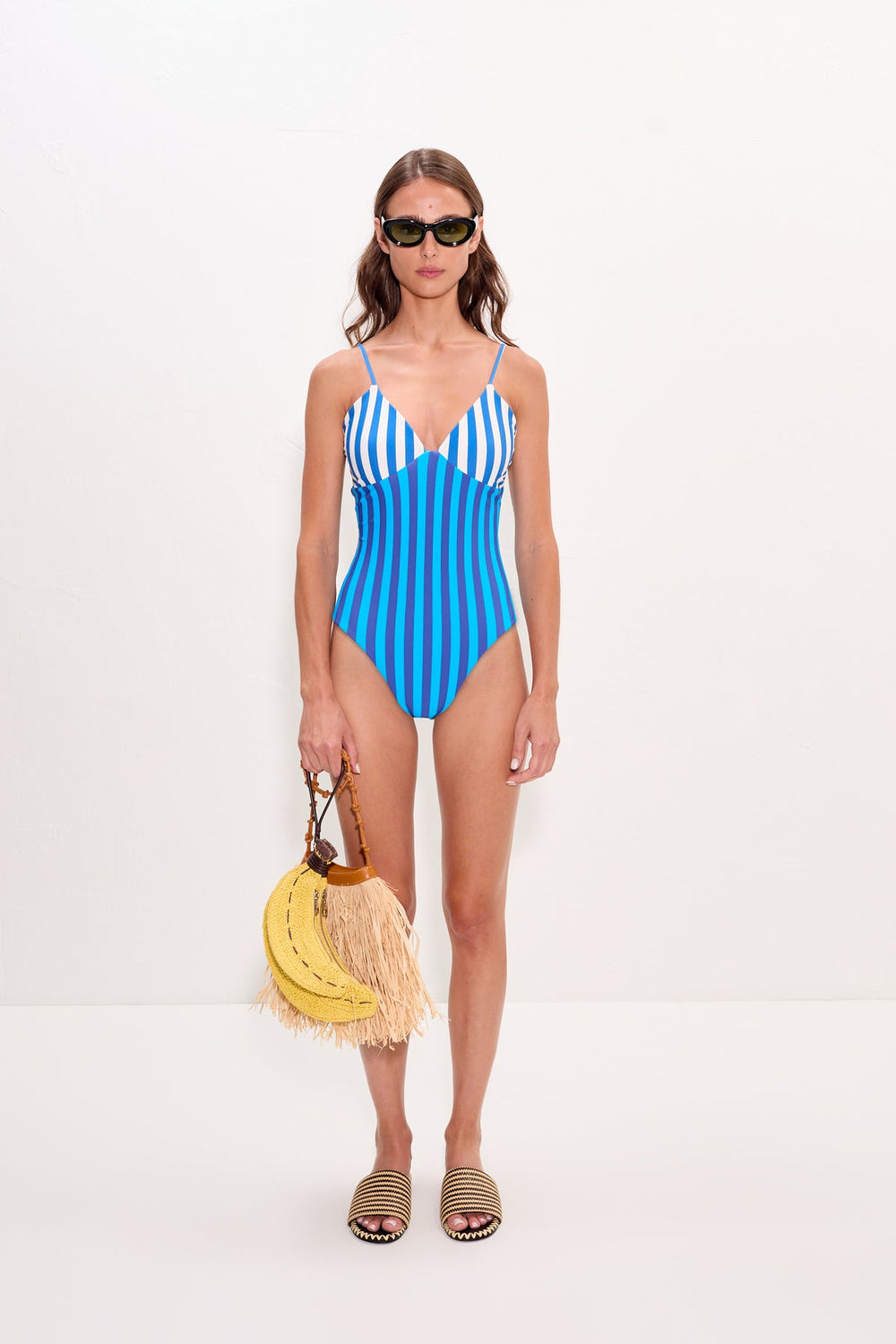 Behati One Piece | Simon Miller Tonal Blue Combo