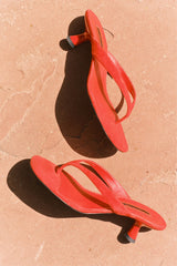 Suede Beep Thong | Simon Miller Lucky Red