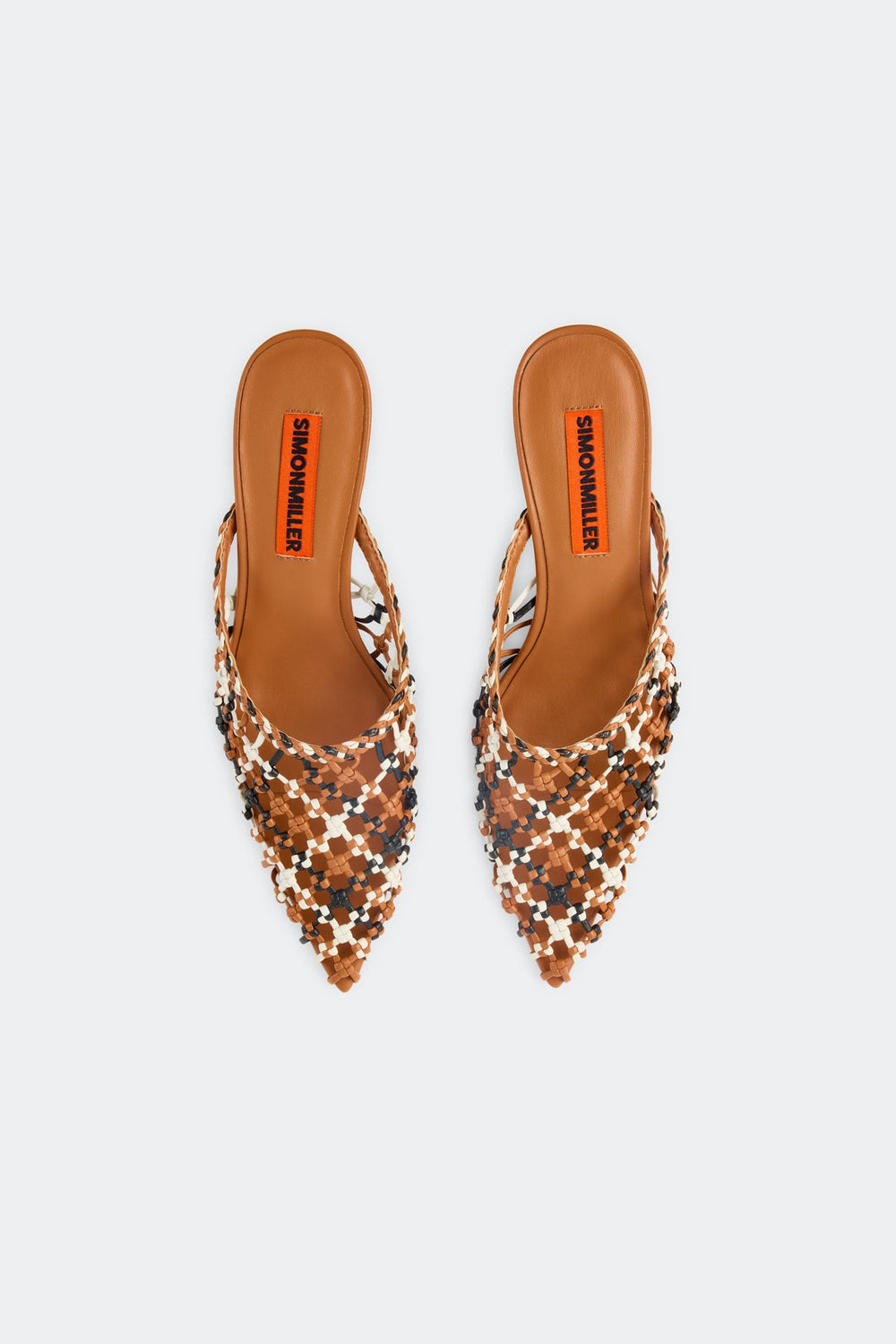 Knotted Gala Mule | Simon Miller Chestnut Multi