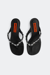 Soleil Wedge | Simon Miller Black/Silver