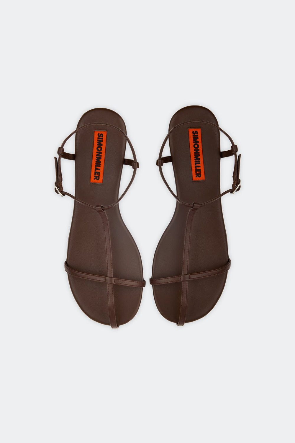 Cage Flat Sandal | Simon Miller Espresso