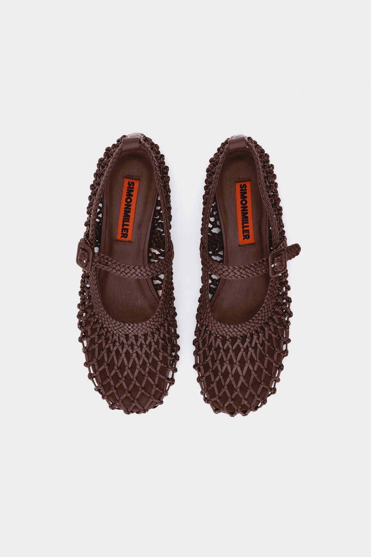 Knotted Riad Flat | Simon Miller CHOCOLATE