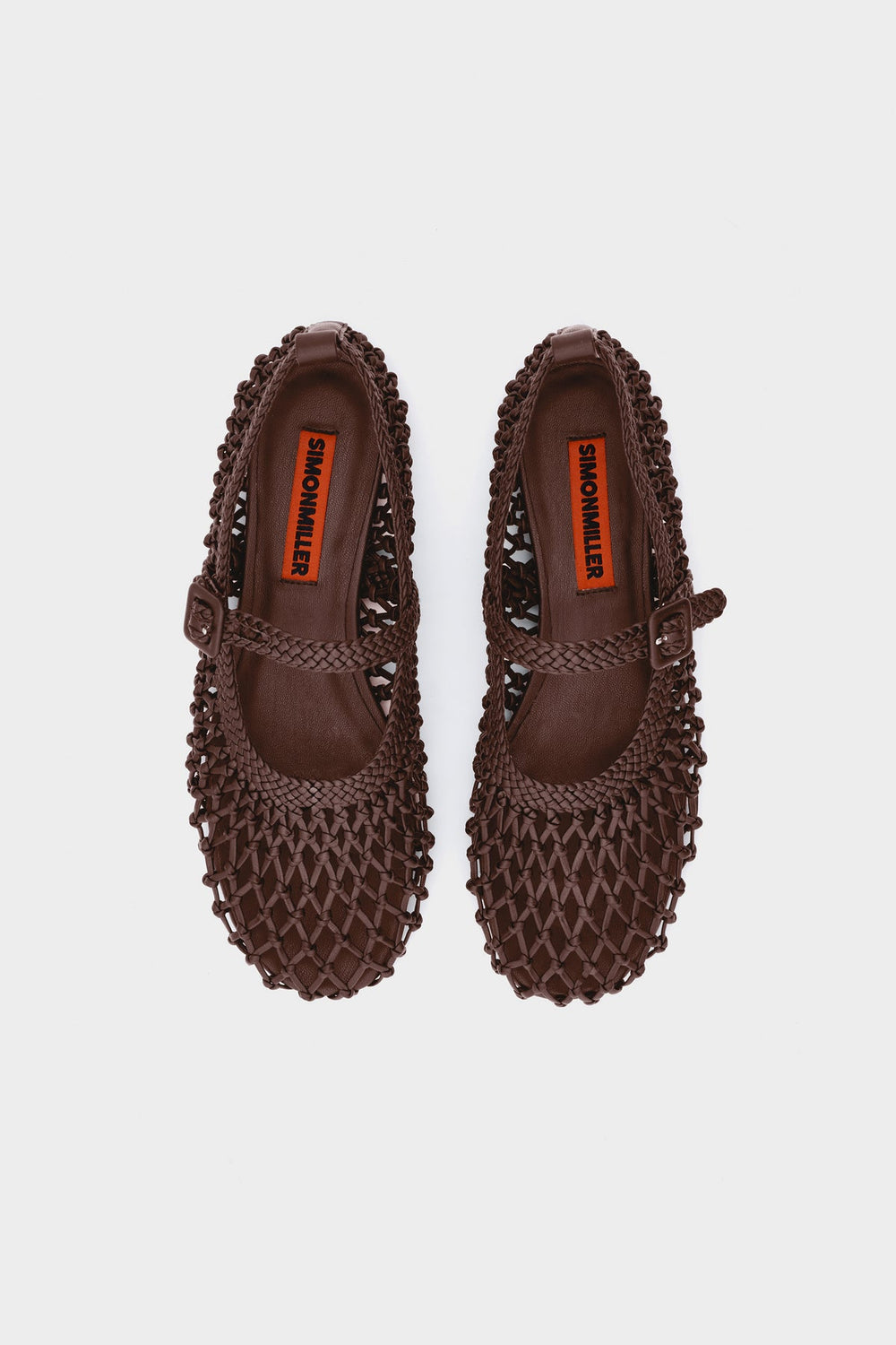 Knotted Riad Flat | Simon Miller CHOCOLATE