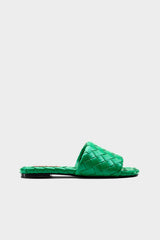 Woven Salerno Sandal | Simon Miller Gummy Green