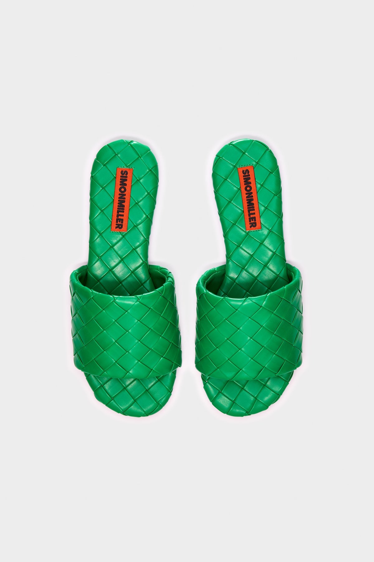 Woven Salerno Sandal | Simon Miller Gummy Green