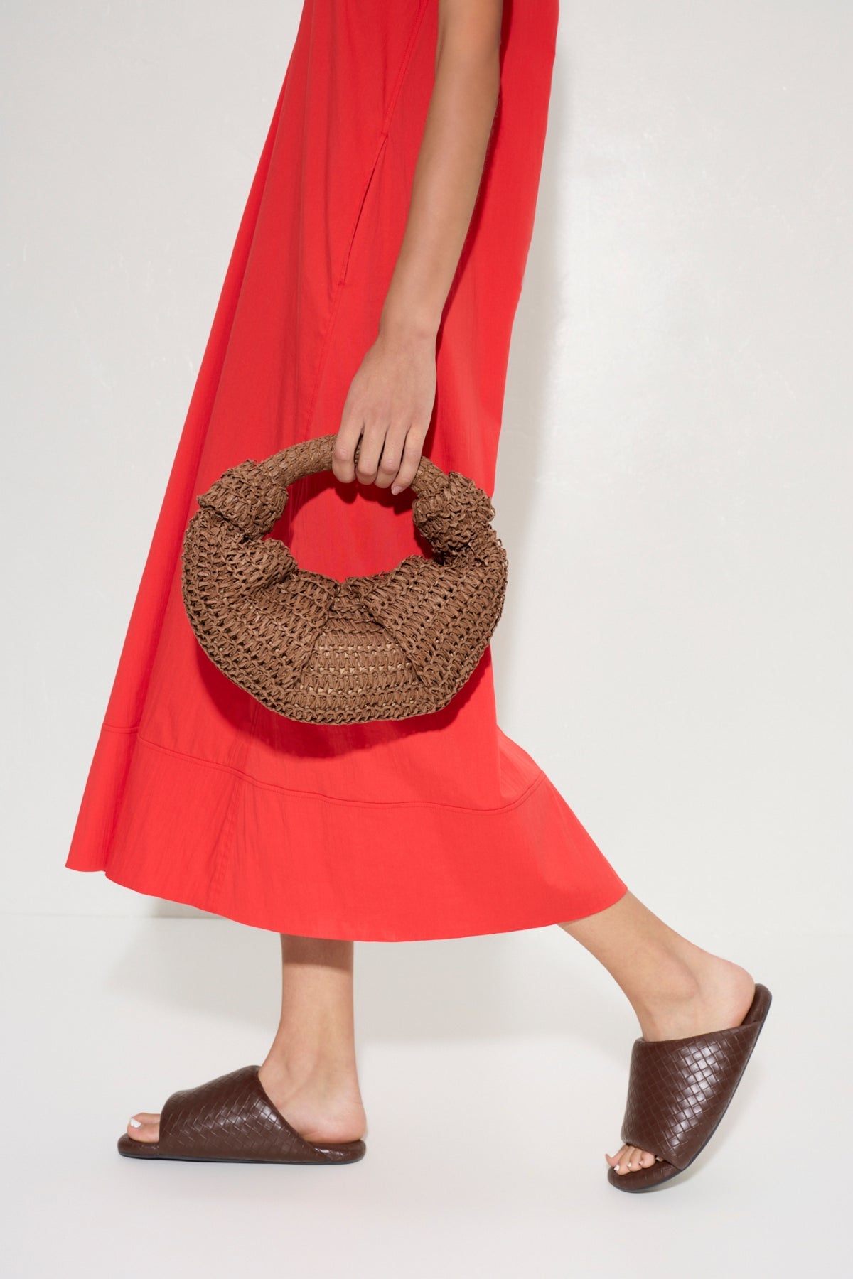 Woven Bubble Slide | Simon Miller Chocolate