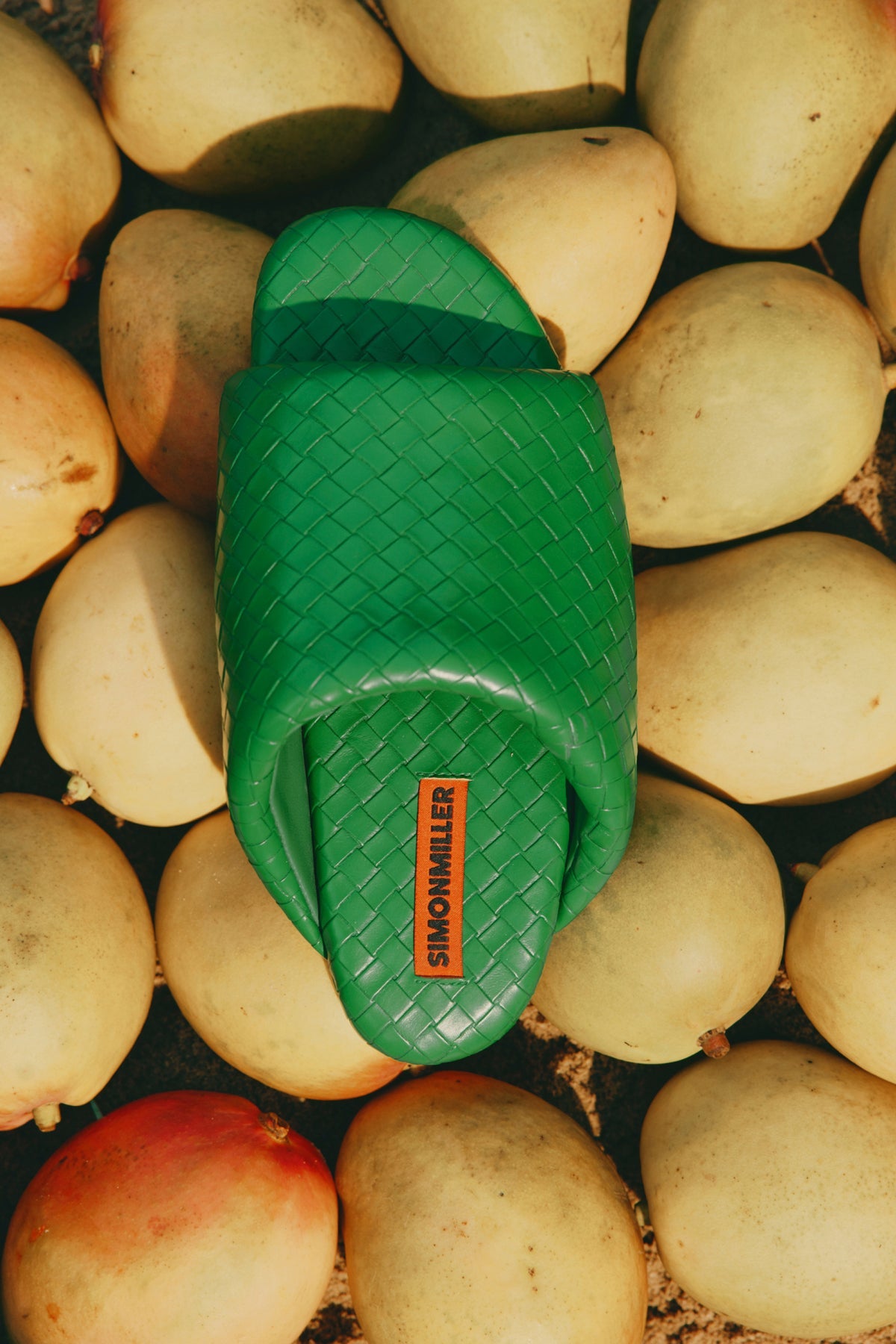 Woven Bubble Slide | Simon Miller GUMMY GREEN