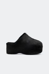 Platform Bubble Clog | Simon Miller Black Pony Hair
