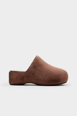 Suede Bubble Clog | Simon Miller CHOCOLATE