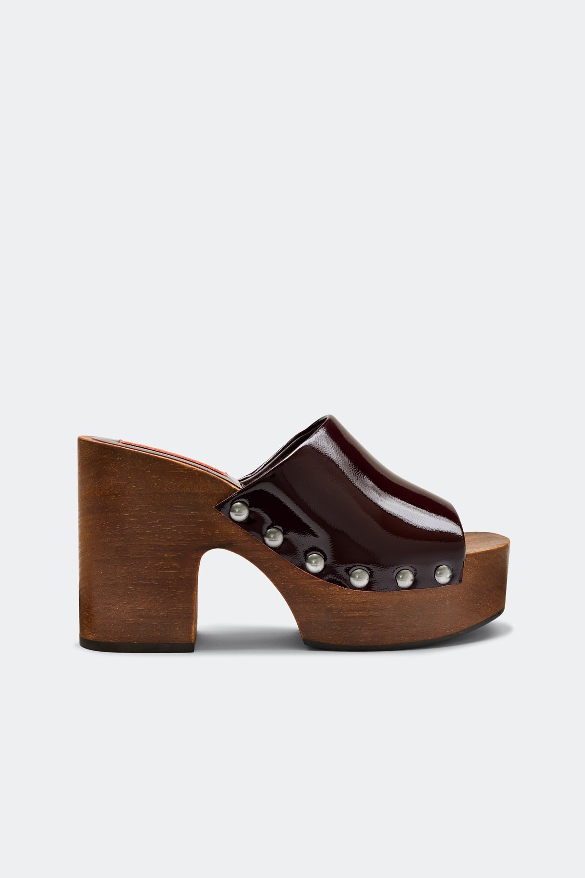 Sol Wood Sandal | Simon Miller BORDEAUX