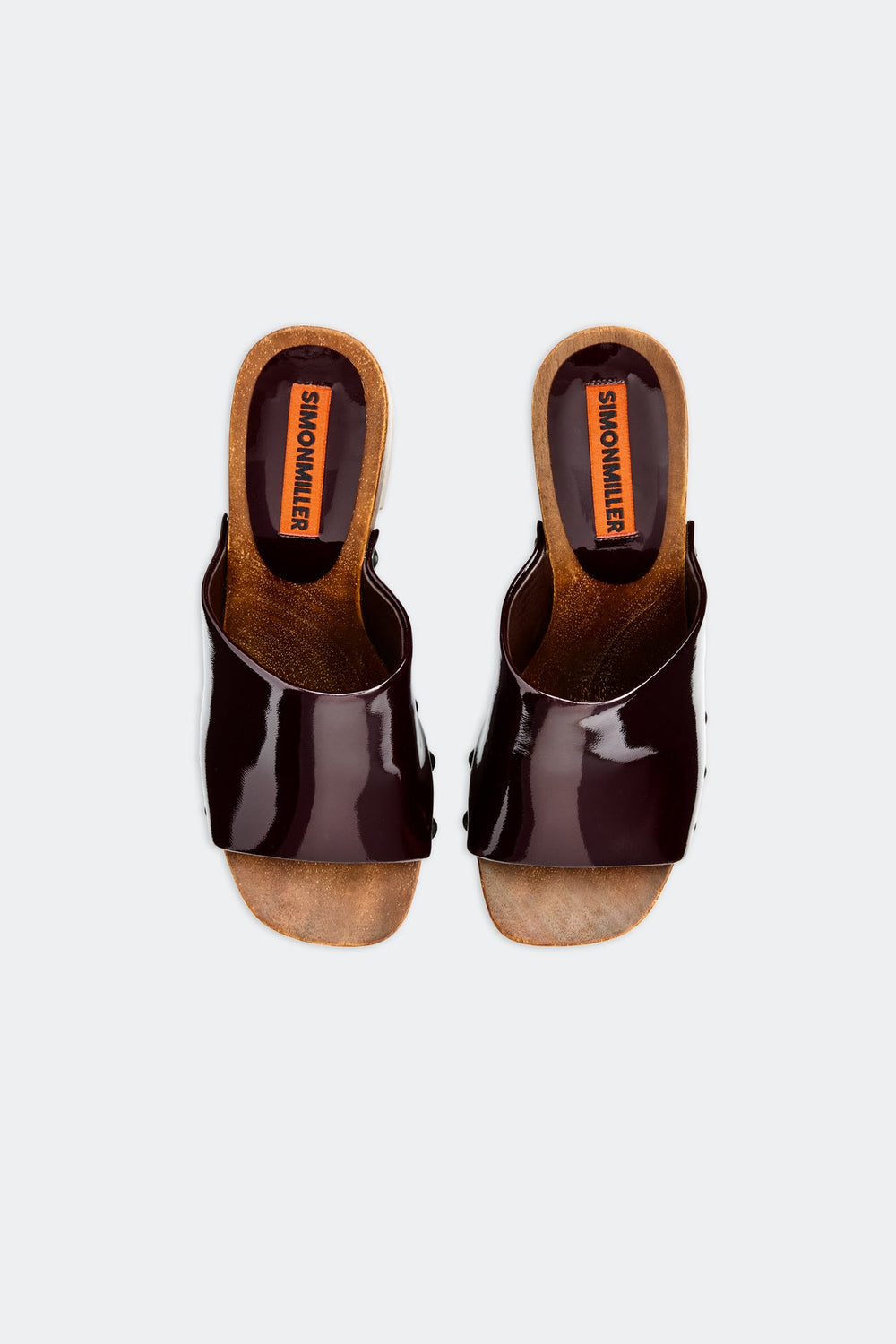 Sol Wood Sandal | Simon Miller BORDEAUX