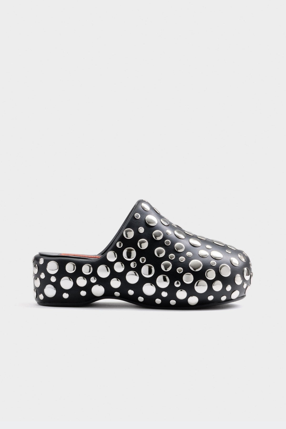 Studded Bubble Clog | Simon Miller BLACK/SILVER