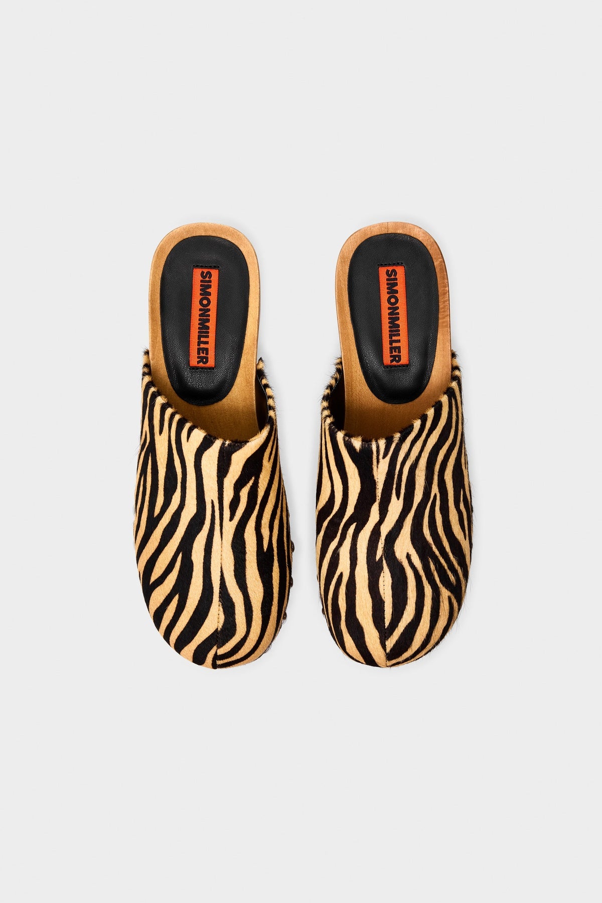 Rio Wood Clog | Simon Miller Zebra