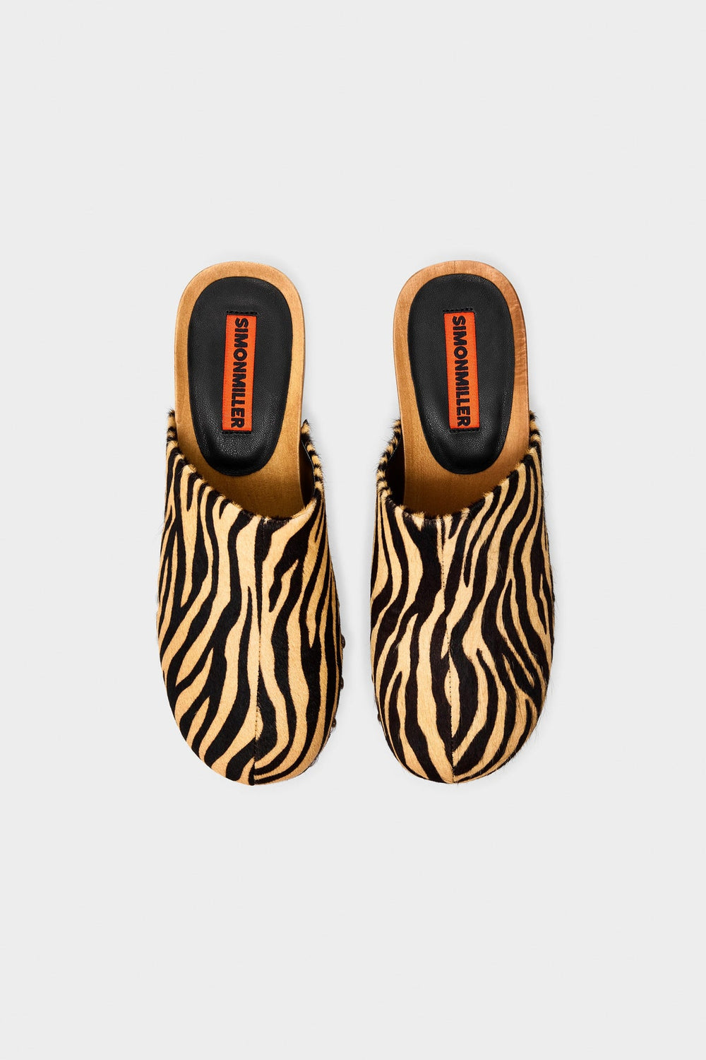 Rio Wood Clog | Simon Miller Zebra