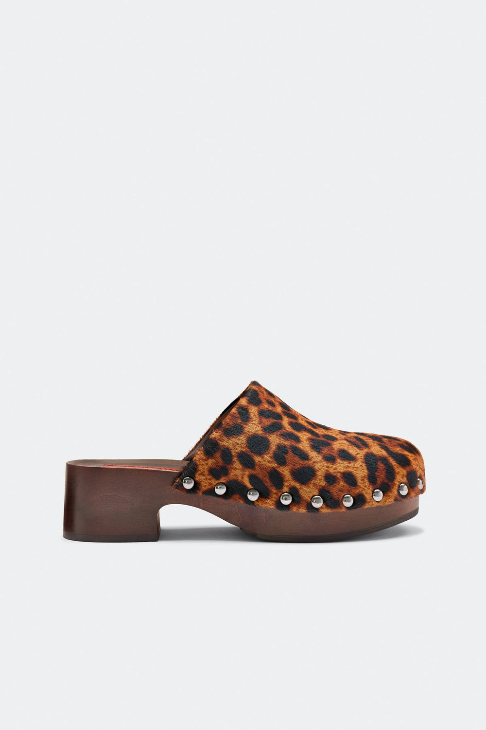 Rio Wood Clog | Simon Miller CHOCO BROWN/LEOPARD