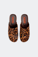 Rio Wood Clog | Simon Miller CHOCO BROWN/LEOPARD