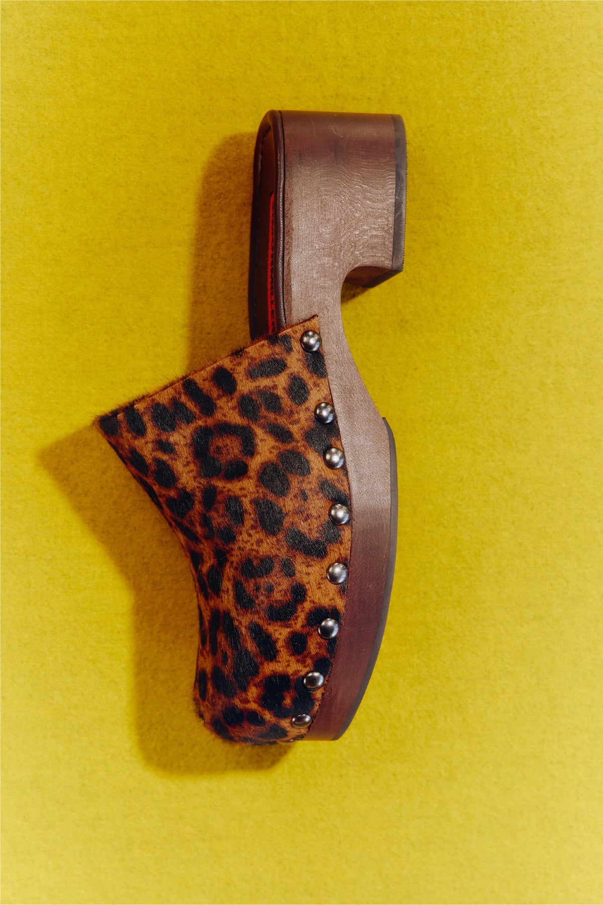 Rio Wood Clog | Simon Miller CHOCO BROWN/LEOPARD