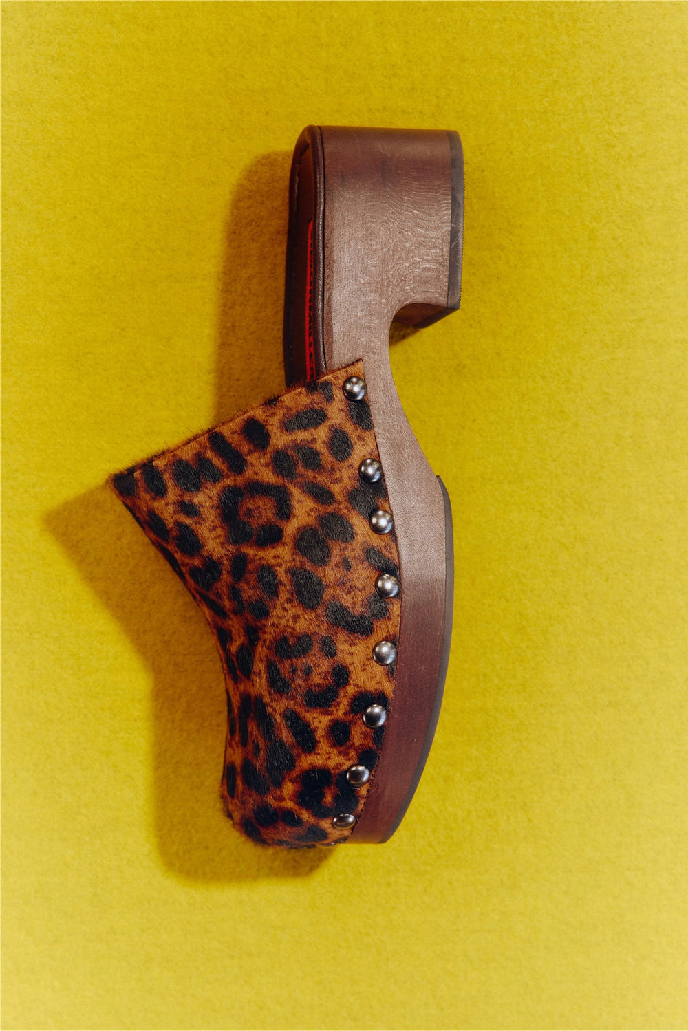 Rio Wood Clog | Simon Miller CHOCO BROWN/LEOPARD