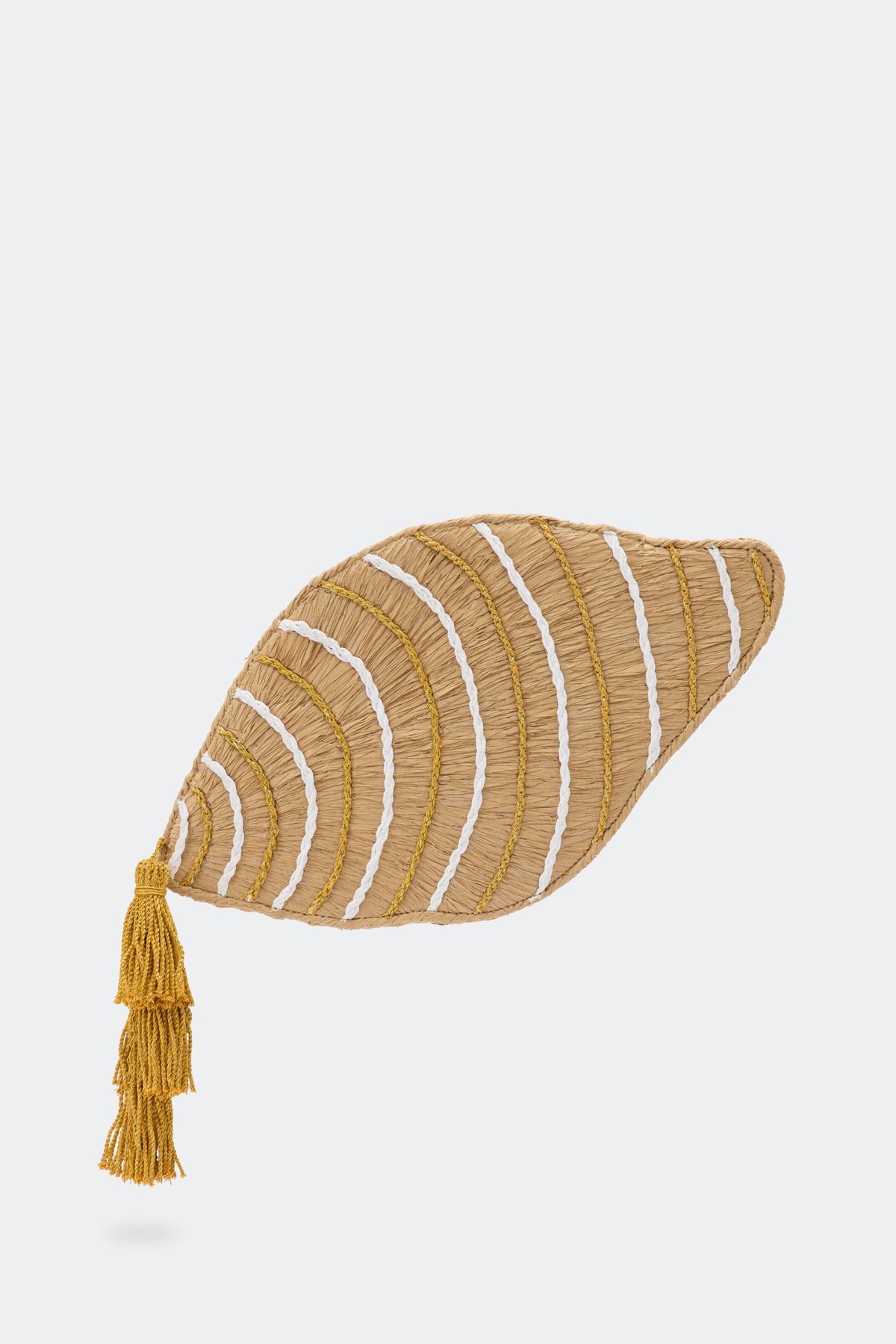 Tulip Shell Clutch | Simon Miller Gold/Natural
