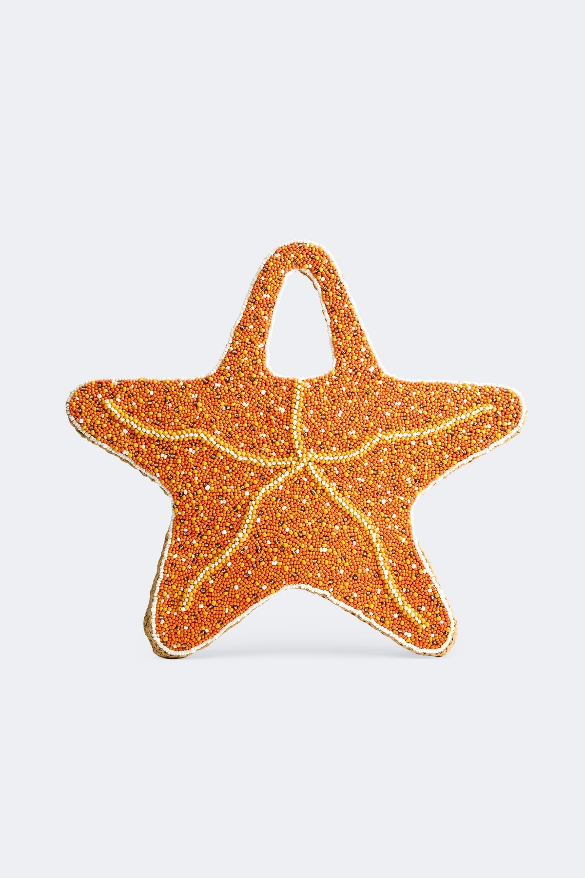 Beaded Starfish Bag | Simon Miller Orange/Natural